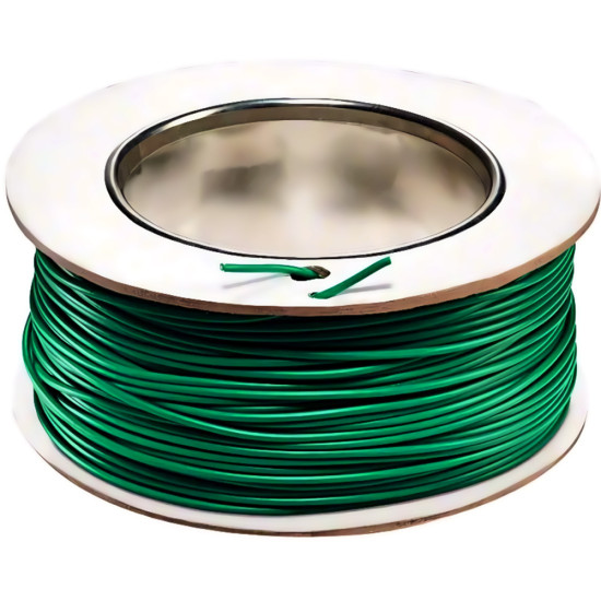 16 mm Insulated Single Wire Green Carisol-Electrical 330 ft. x 16mm AC Green per ft.